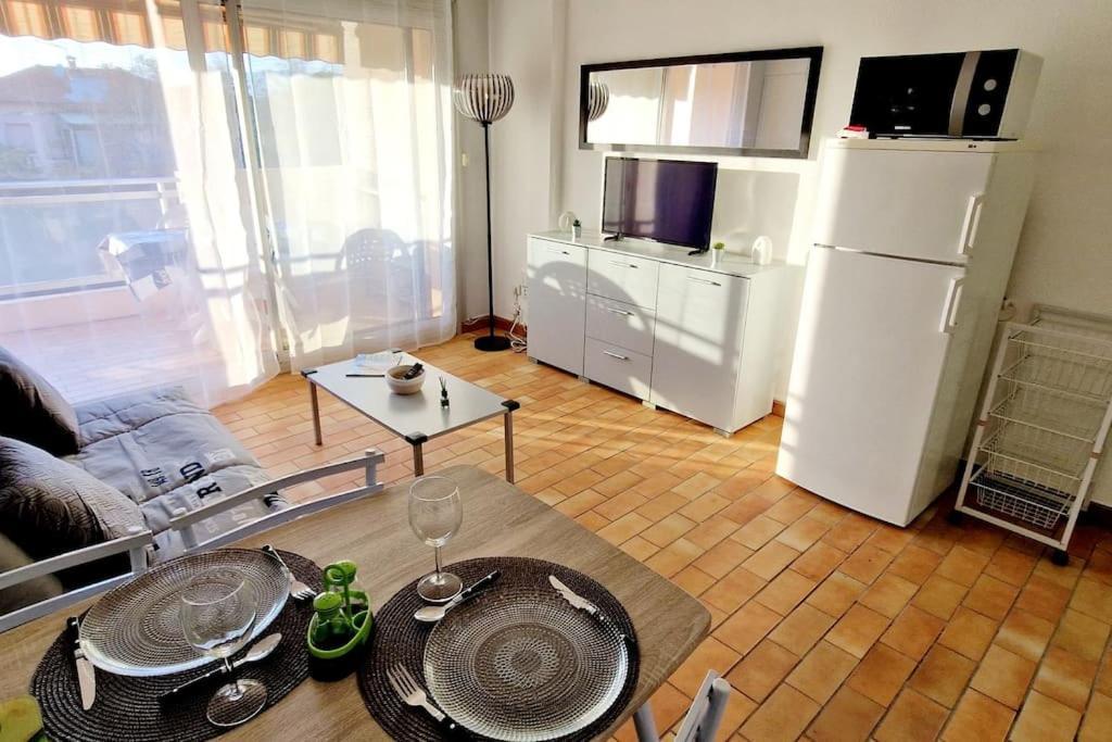 Studio Antibes Avec Piscine Buitenkant foto